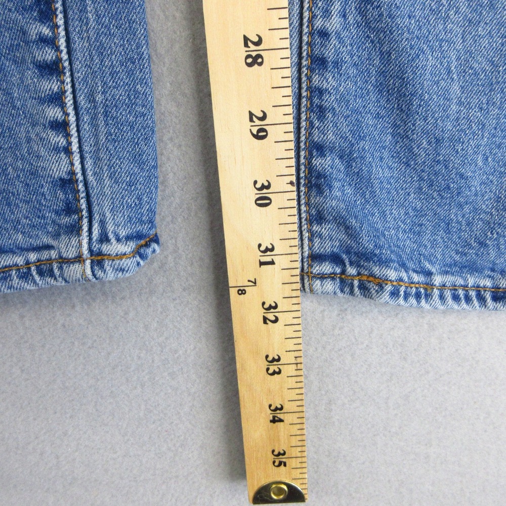 Levi's 511 Jeans Mens 30x34 (Actual 30x32) Blue Slim Premium Stretch Denim - Picture 9 of 11